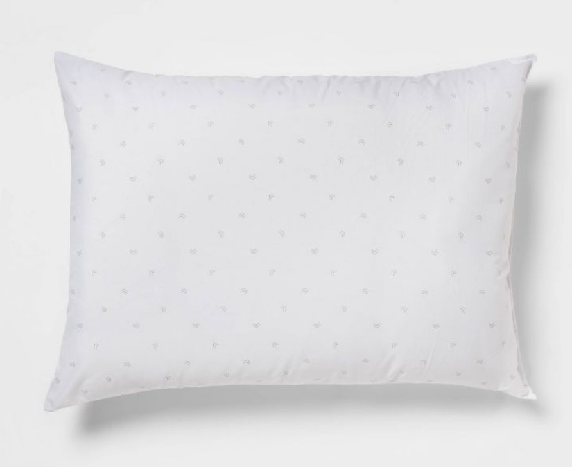 Room Essentials Plush Pillow Standard/Queen White - $2.99