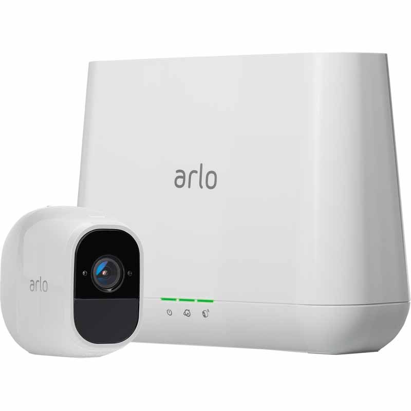 Arlo Pro 2 Indoor/Outdoor 1080p WiFi WireFree Security Camera w/ Base 129.99 FS Frys