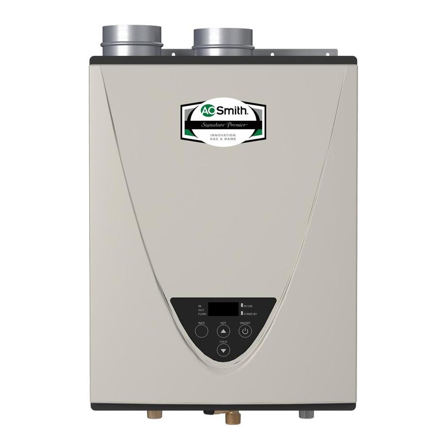 A O Smith Signature Premier 6 6 Gpm 160000 Btu Indoor Natural Gas Tankless Water Heater 299 Was 899 Lowes Ymmv Socal Only