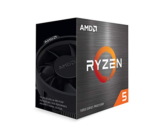 AMD Ryzen 5 5600X 6-core, 12-Thread Unlocked Desktop Processor with Wraith Stealth Cooler $158.98