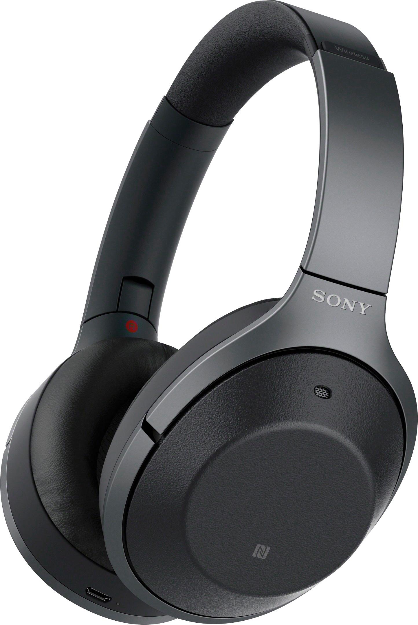 Sony - 1000XM2 Premium Wireless Noise Cancelling Headphones - Black - Early BF Deal - Elite