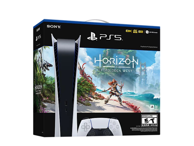 PlayStation®5 Digital Edition – Horizon Forbidden West™ Bundle - $450