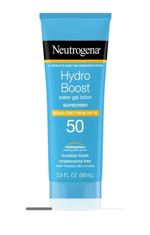 Neutrogena Hydro Boost Moisturizing Sunscreen Lotion, SPF 50, 3 fl. oz $9.97