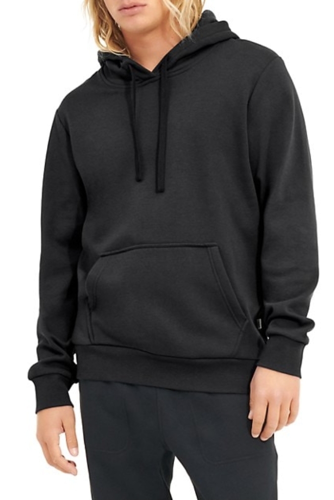 UGG Men's Dax Hooded Sweatshirt - Black & Navy - $51.45