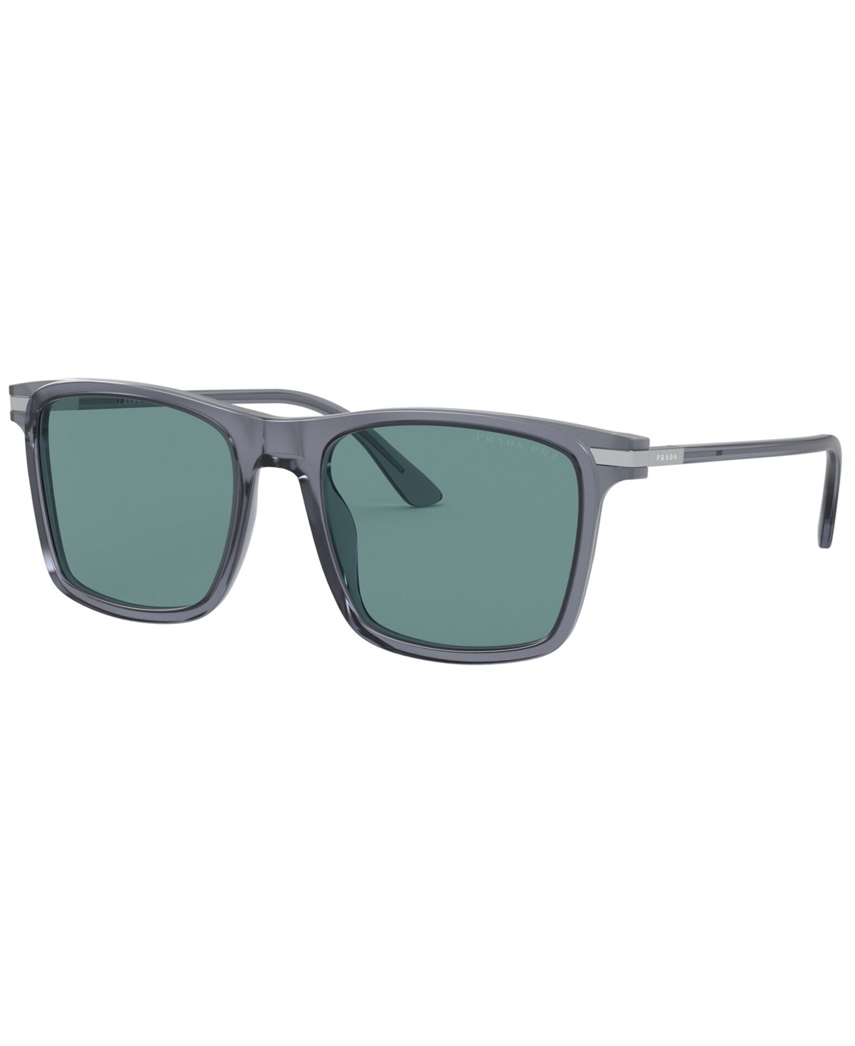 Prada Men's Polarized Sunglasses GREY/POLAR GREEN 0PR 19XS $218.50