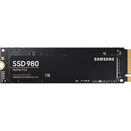 SAMSUNG 980 SSD 1TB PCle 3.0x4, NVMe M.2 2280, Internal Solid State Drive, Storage for PC, Laptops, Gaming and More, Speeds of up-to 3,500MB/s, $69.99