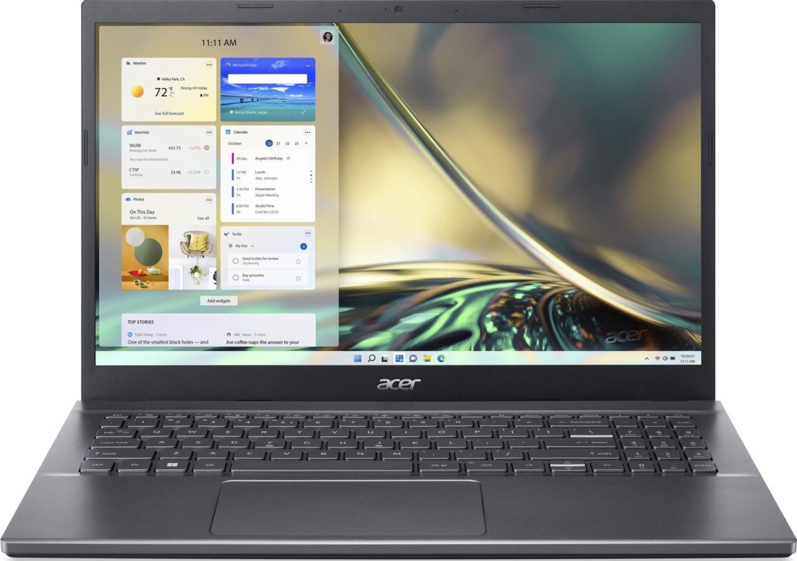 Acer Laptop Aspire 5 AMD Ryzen 7 5000 Series 5825U (2.00GHz) 16GB Memory 512 GB NVMe SSD AMD Radeon Graphics 15.6" Windows 11 Home 64-bit A515-47-R1XS $549.99