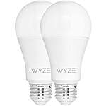 Wyze LED 9.5W (60W Equivalent) White Smart Home Light Bulb, Dimmable 2 Pack from $22.98 sale $15.98