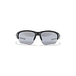 OAKLEY 64mm Half Frame Sunglasses Polished Black / Black Iridium $47.98