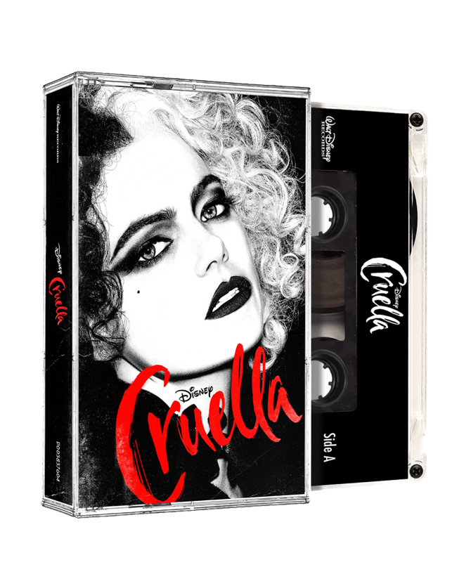 Disney Cruella Soundtrack Limited Edition Cassette Tape 750 DMI Points