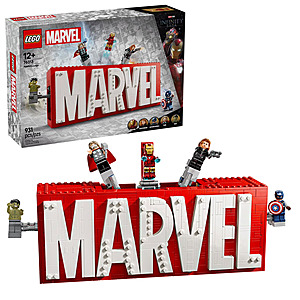 LEGO Marvel: MARVEL Logo & Minifigures (76313) $53.05, Free Shipping $50+ Sam's Club Plus Members