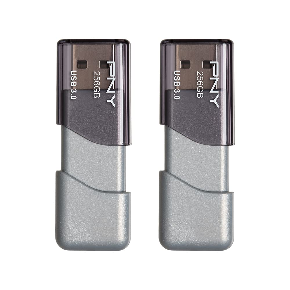PNY 256GB Turbo Attaché 3 USB 3.0 Flash Drive, 2-Pack $23 shipped Amazon Prime