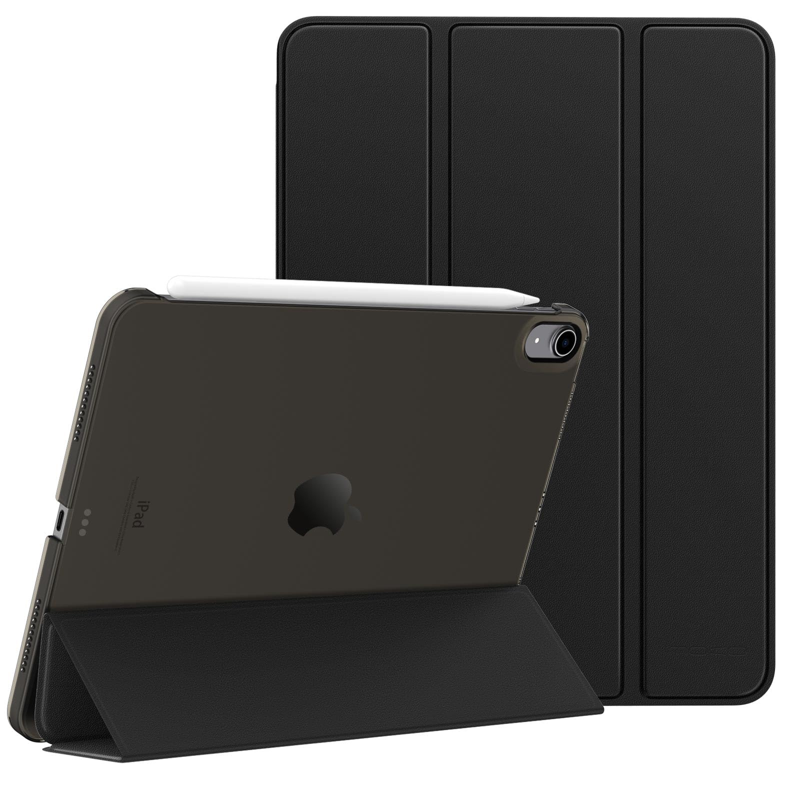 MoKo iPad Air 4th/5th Generation Case 2020/2022 10.9-inch Hard Back Case Cover for iPad Air 5,Support Touch ID Black $5.40 AC shipped Amazon Prime