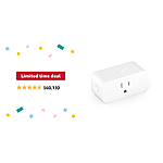 Limited-time deal: Amazon Smart Plug | Works with Alexa | control lights with voice | easy to set up and use - $2.2