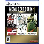 Metal Gear Solid: Master Collection Vol.1 (Nintendo Switch, PS5 or Xbox) $35 + Free S/H w/ Amazon Prime