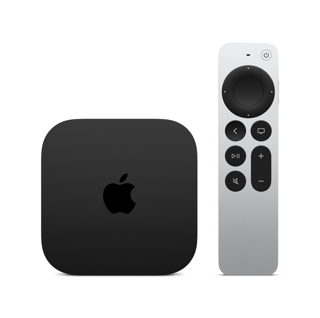 Apple TV 4K Streaming Media Player (2022) 64GB, WiFi: $129; 128GB,ENET:$149