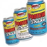 RTD Protein Drinks, 60 cents per can plus shipping