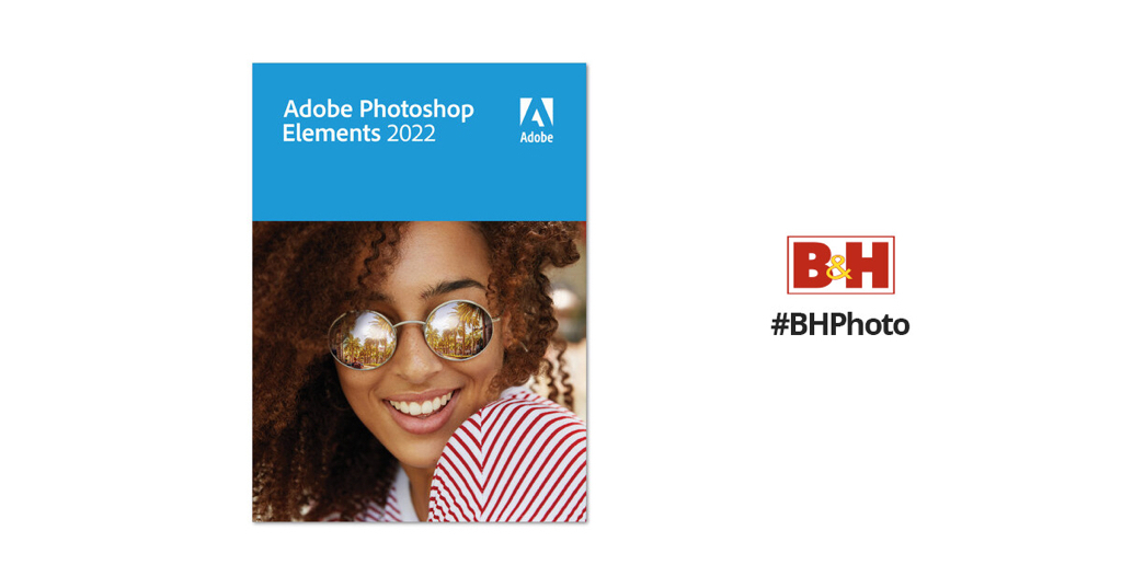 Adobe Photoshop Elements 2022 (Mac/Windows, DVD) - $59.99