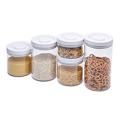5-pc Amazon Basics Airtight Food Storage Container Set $12.26 + free Shipping w/ Prime or on orders $25+