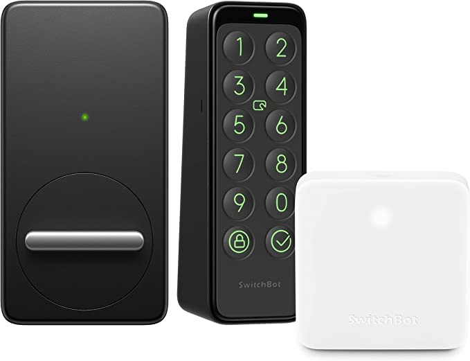 SwitchBot WiFi Retrofit Smart Lock + Hub Mini + Keypad $84 + Free Shipping