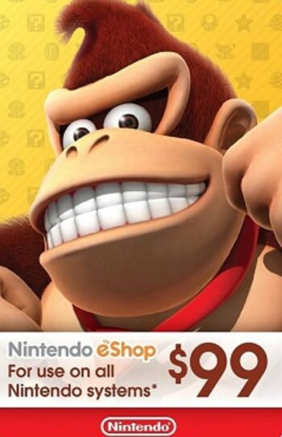 $99 Nintendo Gift Card (Digital Delivery) ~$82