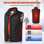 Unisex Electric Heating Vest (select sizes/colors) $13.99 + Free Shipping