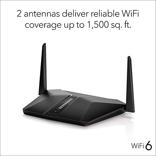 NETGEAR Nighthawk 4-Stream AX4 Wi-fi 6 Router (RAX40) – AX3000 Wireless Speed (Up to 3 Gbps) | 1,500 Sq Ft Coverage $85.43 + Free Shipping