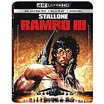 Rambo III (4K Ultra HD + Blu-ray + Digital) $3.96 + Free S&amp;H w/ Walmart+ or $35+