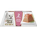2-Pack 2-Oz Purina Fancy Feast Gems Wet Cat Food Mousse Pate w/ Gravy (Various) Free + Free Shipping