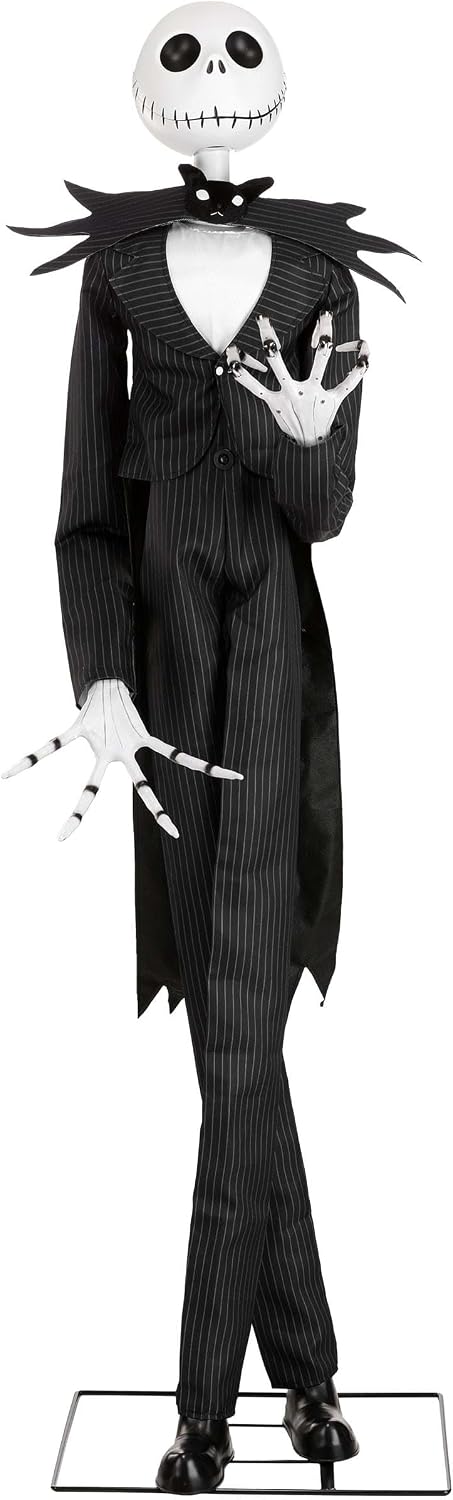6' Gemmy Nightmare Before Christmas Jack Skellington Animatronic