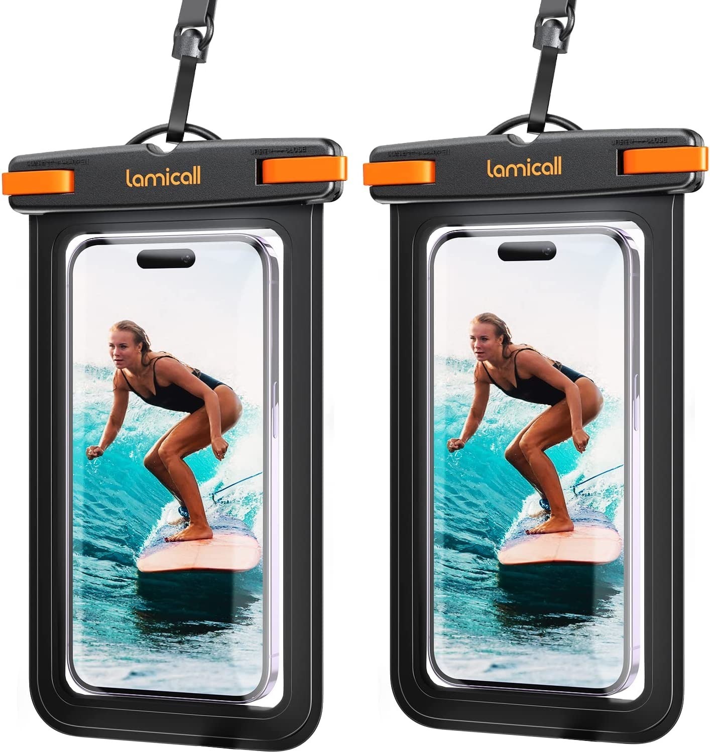 2-pack-lamicall-waterproof-phone-pouch-case-5-free-shipping-w-prime