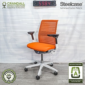 Steelcase Leap Chair Upholstery + New Seat Pad - Crandall Office Furniture