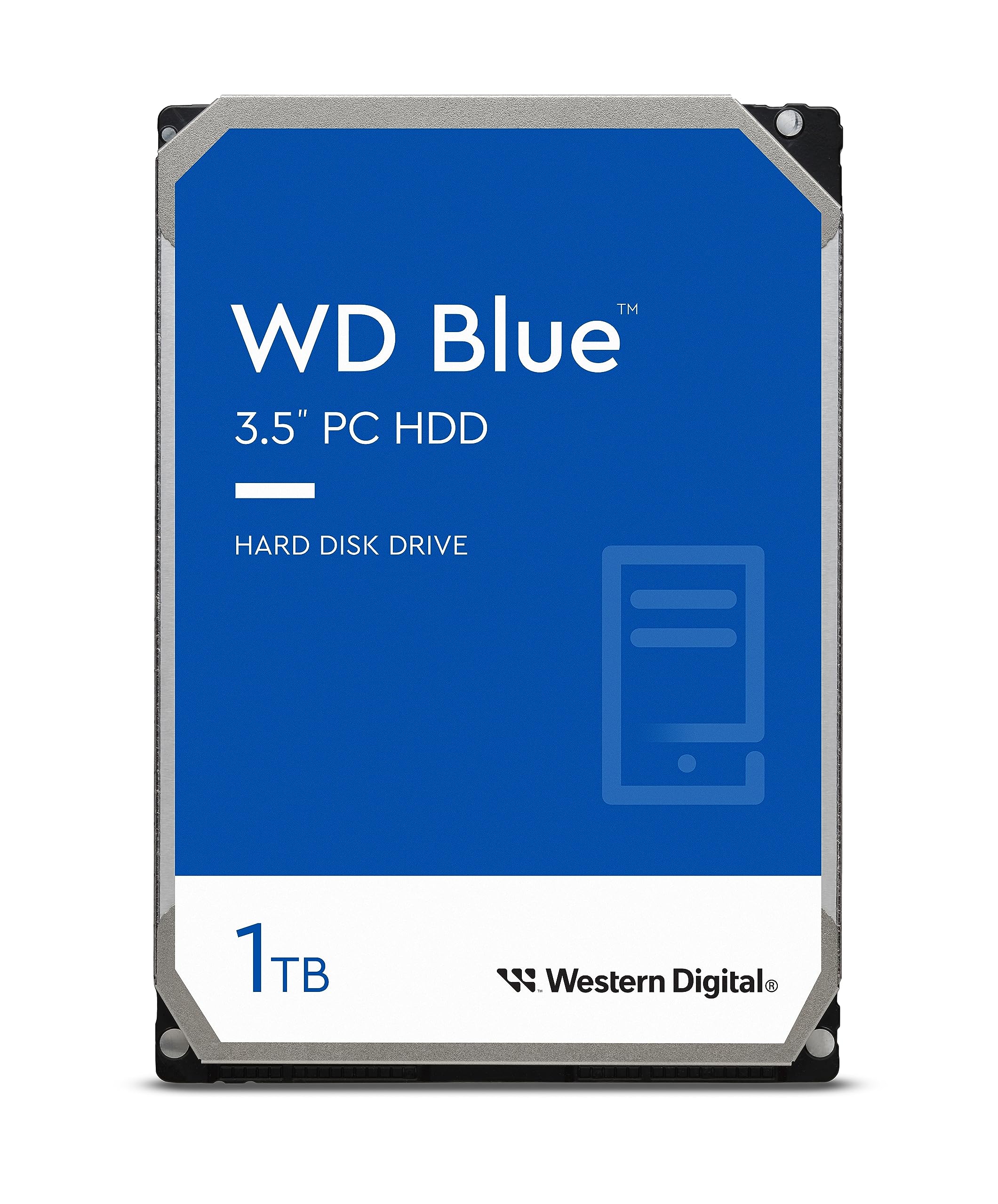 1TB WD Blue PC Internal Hard Drive HDD - 7200 RPM, SATA 6 Gb/s, 64 MB Cache, 3.5" - WD10EZEX $30.87