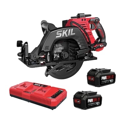 SKIL Rear-Handle PWR CORE 20-volt 7-1/4-in Cordless Circular Saw Kit Circular Saw (2-Batteries and Charger Included) Lowes.com - $164.00
