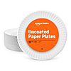 Amazon Basics 9&amp;quot; Uncoated White Paper Plates 100 pack (S&amp;amp;S) $3.32