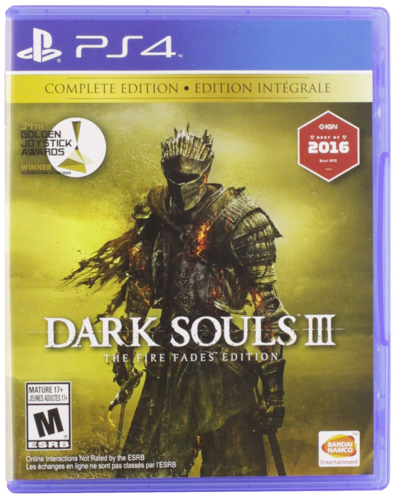 Dark Souls III The Fire Fades Edition (PS4)