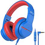 iClever HS19 Kids Headphones with Microphone $9.9
