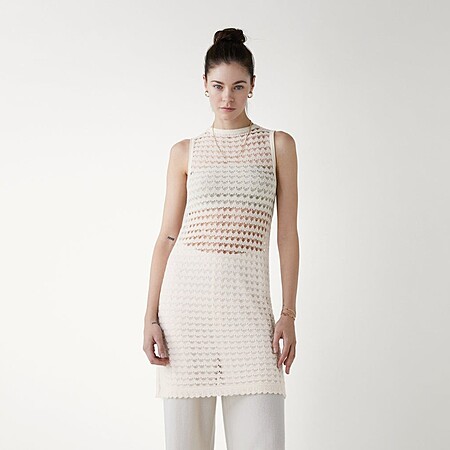 Guest In Residence Seashell Tunic $225 - Firstfinds