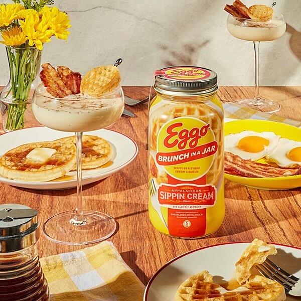 Eggo Brunch In A Jar Waffles And Syrup Cream Liqueur 25 Firstfinds