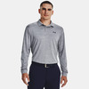 Under Armour Men's UA Matchplay Long-Sleeve Polo (Black, Steel, Navy) $14.98 + Free Shipping w/ ShopRunner or on $50+
