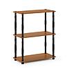 3-Tier Furinno Turn-N-Tube Display Rack (Light Cherry/Black) $12.87 + Free Shipping w/ Prime or on $35+