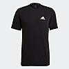 adidas Men's Aeroready Designed To Move Feelready Sport T-Shirt (Black) $8 + Free Shipping
