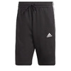 adidas Men's Essentials Single Jersey 3-Stripes Shorts (Black or Med. Gray Heather) $12.50 + Free Shipping