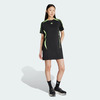 adidas Women's Teamgeist Adicolor Tee Dress (Black/Signal Green) $19.50 + Free Shipping