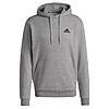 adidas Men's Essentials Fleece Hoodie (Medium Grey Heather/Black) $13.50 + Free Shipping