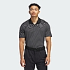 adidas Men's Ottoman Polo Shirt (Black/Grey Six) $14 + Free Shipping