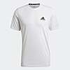 adidas Men's Aeroready Designed To Move Feelready Sport T-Shirt (White/Black) $7.50 + Free Shipping