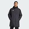 adidas Men's Tiro 24 Stadium Parka (Black/White) $76.50 + Free Shipping