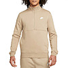 Nike Men's Sportswear Club 1/2-Zip Pullover Sweatshirt (Khaki) $32.23 + Free Store Pickup at Dick's Sporting Goods or Free S/H on $49+