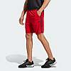 adidas Men's Train Essentials Piqu&eacute; 3-Stripes Training Shorts (Better Scarlet, Black) $9 + Free Shipping